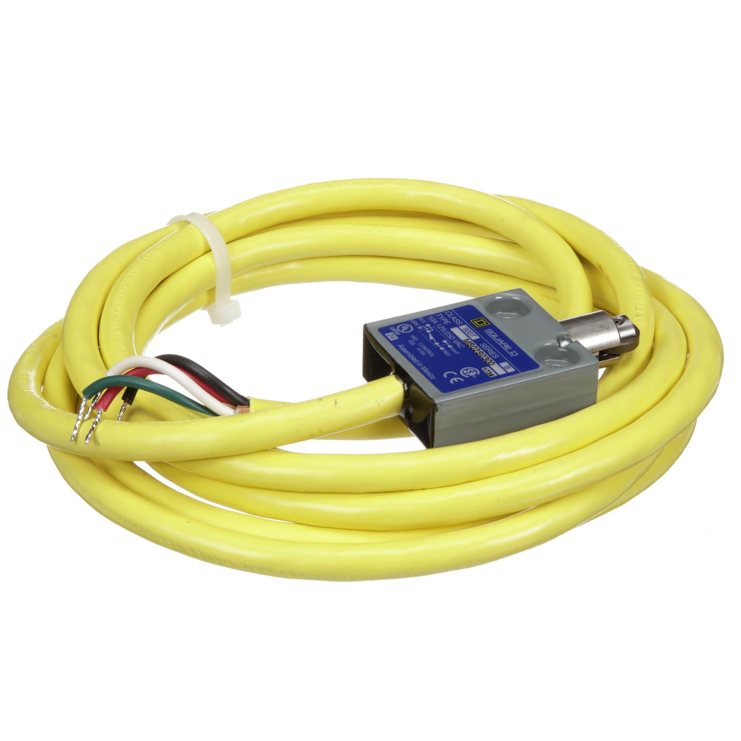 Telemecanique 9007MS02S0300 Limit Switch SPDT 240VAC 28VDC 10/5A Roller Plunger 9007MS