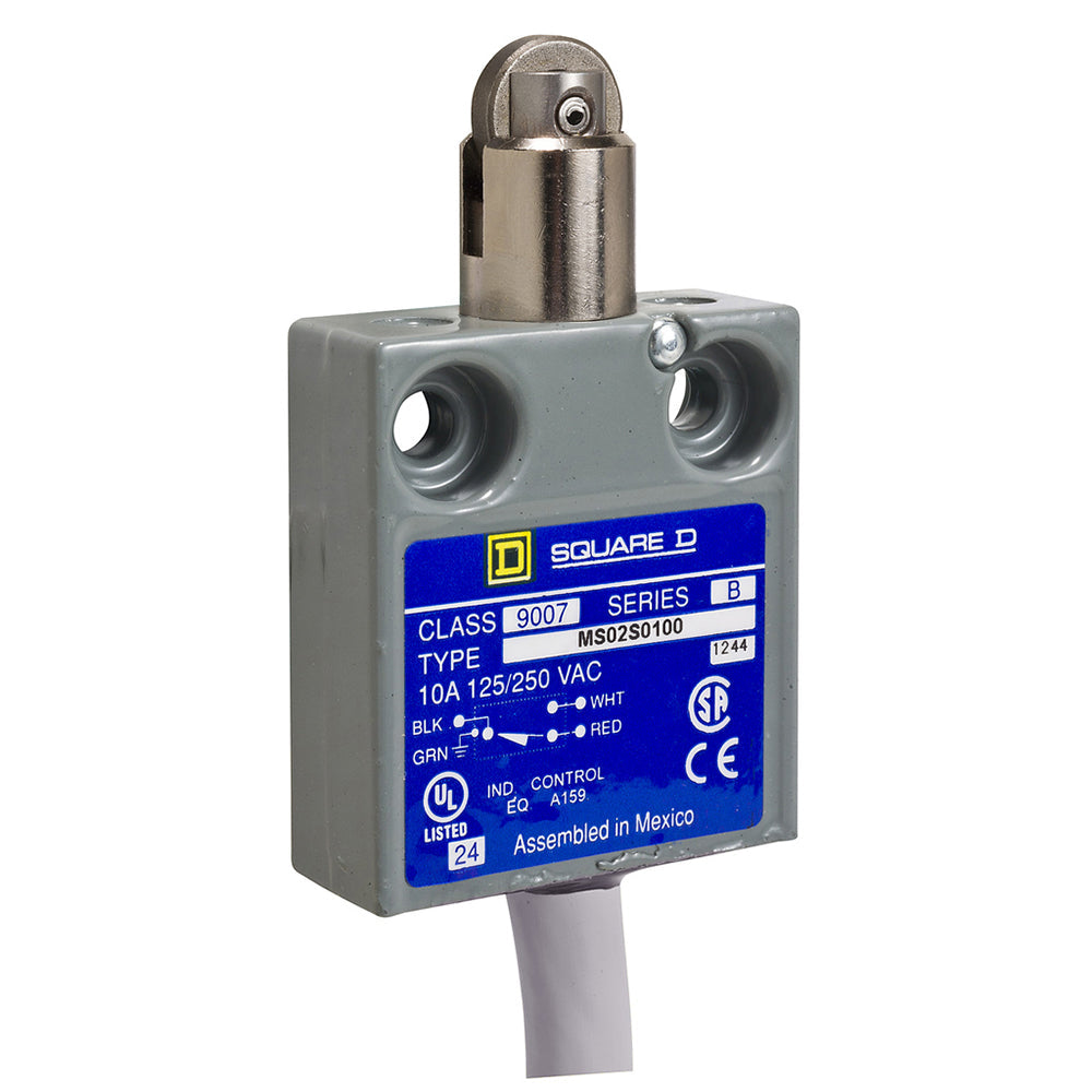 Telemecanique 9007MS02S0410 Limit Switch 240VAC 10A