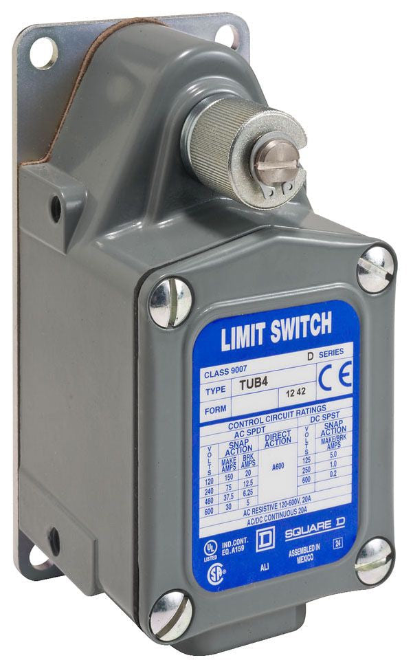 Telemecanique 9007TUB8 Limit Switch | Heavy-Duty Metal Cross 600V Class 9007