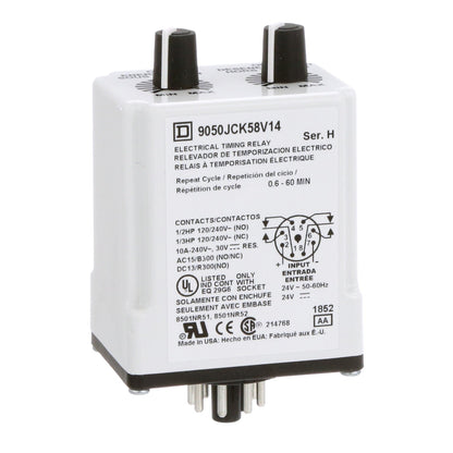 Square D 9050JCK58V14 Motor Control Part And Accessory Timers