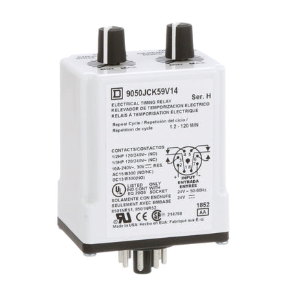 Square D 9050JCK59V14 Relay Versatile Electrical Product