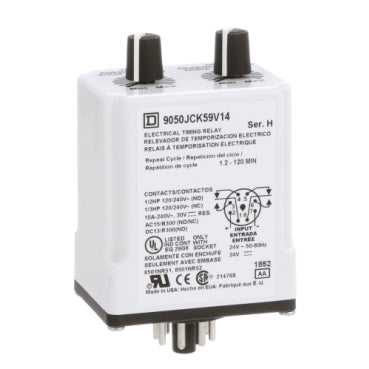 Square D 9050JCK59V14 Relay Versatile Electrical Product