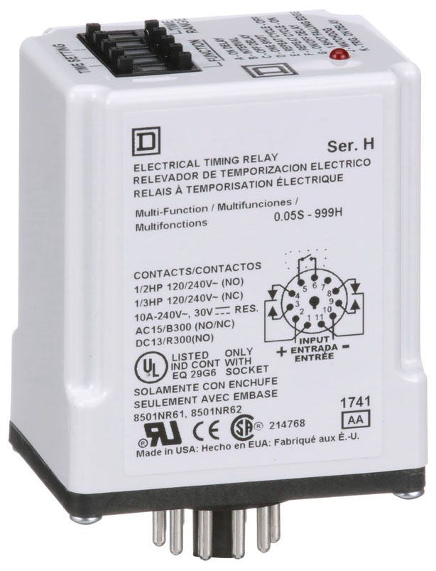 Square D 9050JCK70V14 Timers | 240V AC Harmony 9050 JCK