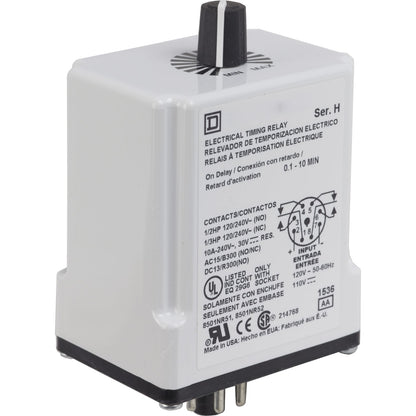 Square D 9050JCK18V36 Motor Control Part And Accessory Timers