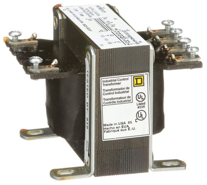 Square D 9070EO1D1 Control Transformers | 50VA 240x480V to 120V Type EO