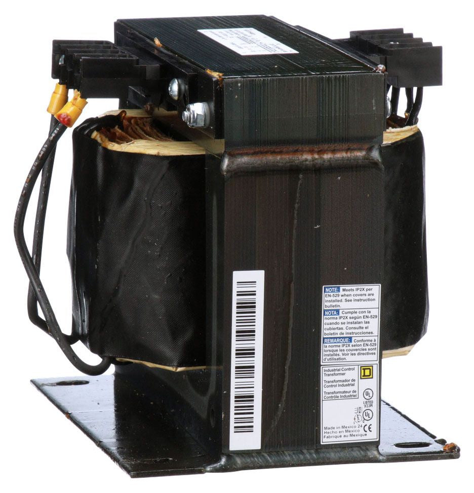 Square D 9070T1500D1 Control Transformer | 1500VA 240x480V to 120V Type T