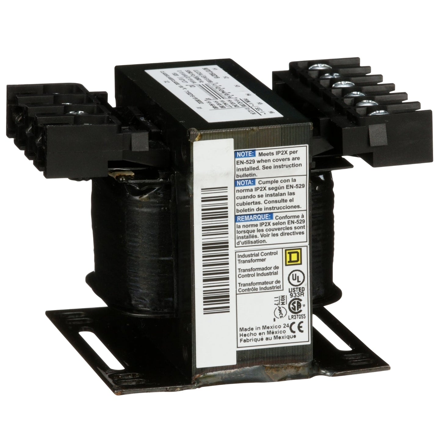 Square D 9070T150D19 Motor Control Transformers | UL listed file E61239 9070