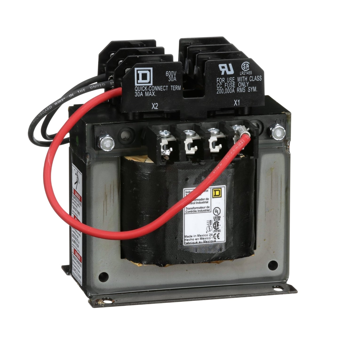 Square D 9070TF300D1 Industrial Control Transformer | 300KVA 240/480V Primary 120V Secondary Class 9070