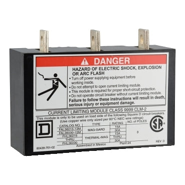 Square D 9999CLM2 Circuit Breaker