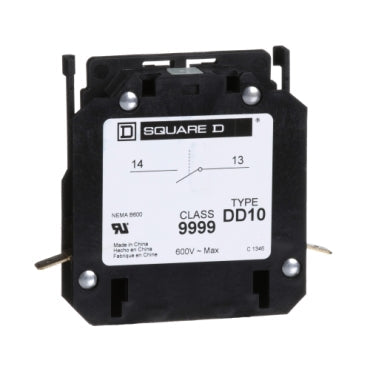 9999DD10 Square D Class 9999 Contactor And Motor Starter Auxiliaries - Essential Electric Supply