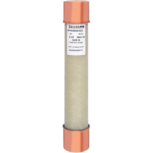 Mersen 9F60BDE002 Fuse | 8250V 2A 50kA@8.25kV 9F60 Series