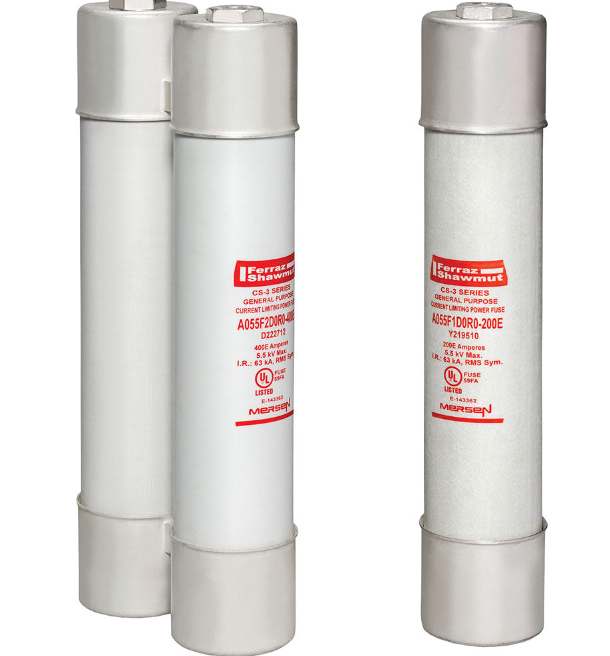 Mersen 9F60DJH003 Medium Voltage Fuse | 15500V 3A 120kA@15.5kV 9F60 Series