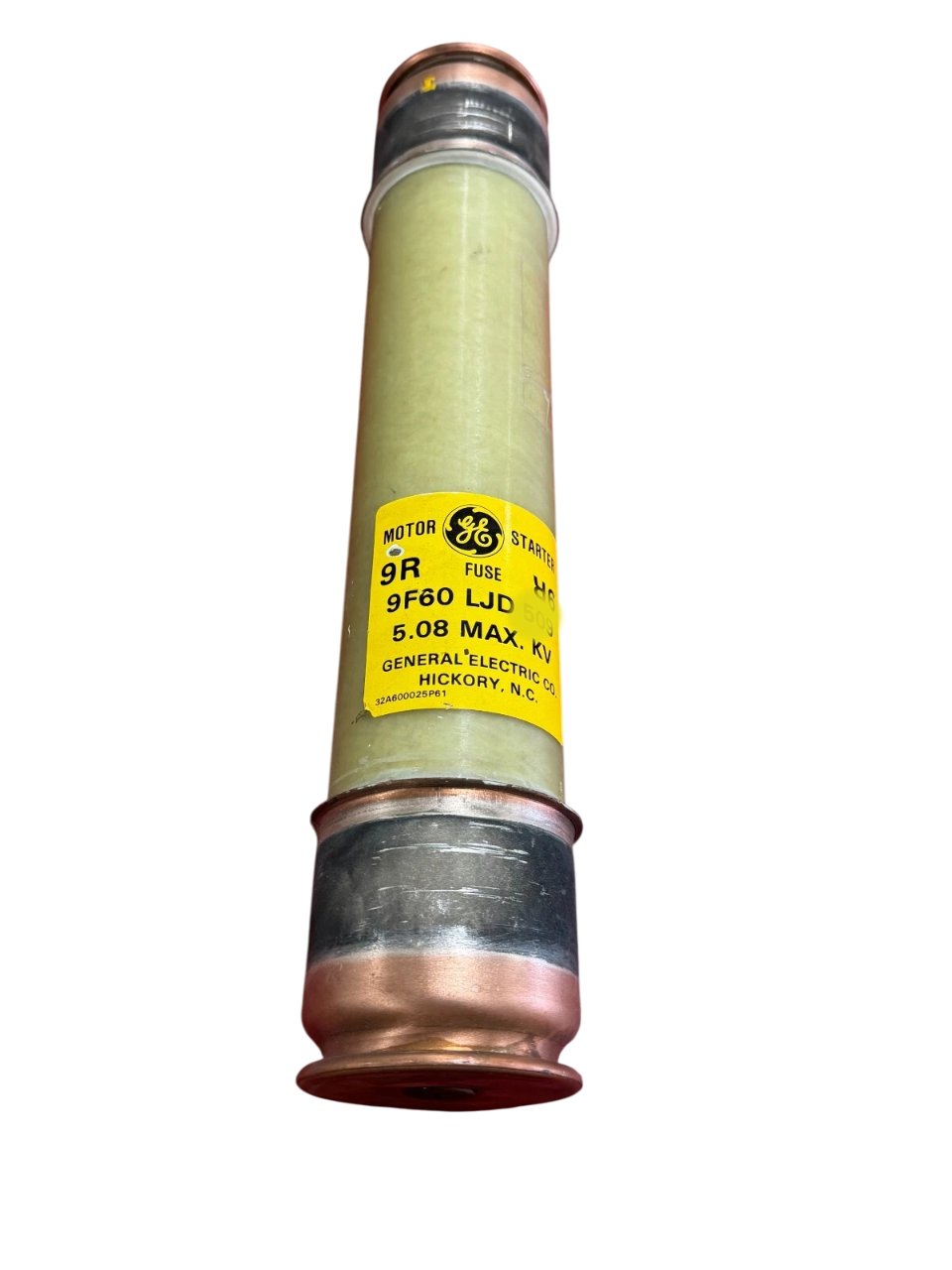 General Electric 9F60MJE518 Medium Voltage Fuse | 7200V 18A 2 Barrel 9F60 Series