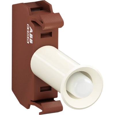 ABB P9PLNVJR PNL MTG LED PL | 120VAC Red LED Screw Terminal 10A 600VAC