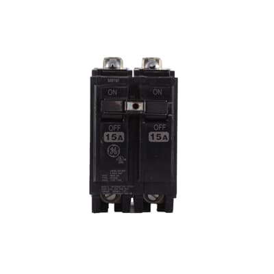 General Electric THQB2115HID Circuit Breaker | 240V 15A 2P 10kA@240V Bolt-On Q-Line