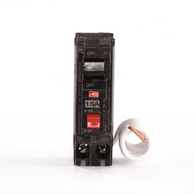 General Electric THQL1125GFT Circuit Breaker | 120V 25A 1P 10kA@120V Plug-In Q-Line