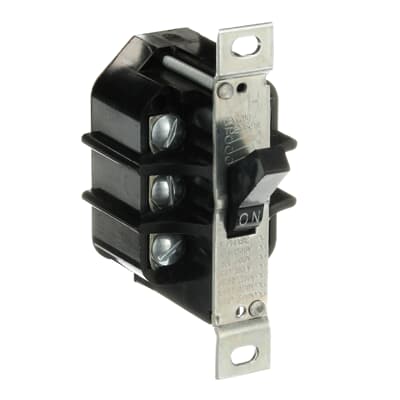 General Electric TC2368S Definite Purpose Fused Manual Motor Starter Switch 240/600 VAC 20/30 A TPST 3-Pole
