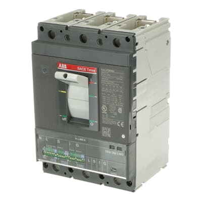 ABB XT5NU340AGFF000XXX Circuit Breaker | 600V 400A 3P 25kA@480V Bolt-On SACE Tmax XT
