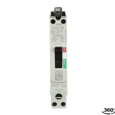 General Electric TEYL1025B Circuit Breaker | 480V 25A 1P 65kA@480V TEYL Series