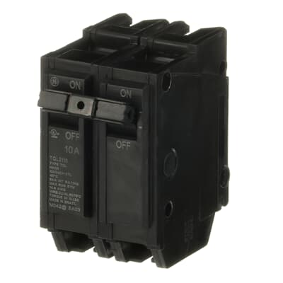 General Electric TQL2110 Circuit Breaker | 240V 10A 2P 5kA@240V Plug-In Q-Line