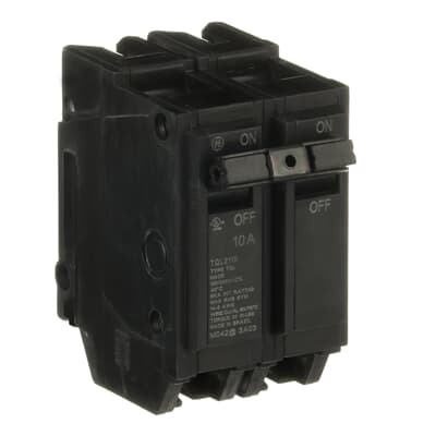 General Electric TQL2110 Circuit Breaker | 240V 10A 2P 5kA@240V Plug-In Q-Line