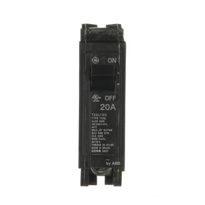 General Electric TXQL1120 Circuit Breaker | Q-Line TXQL 120V 20A