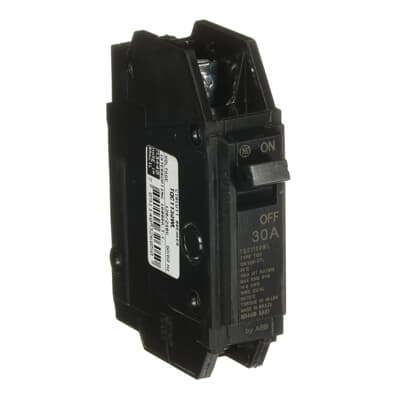 General Electric TQC1130WL Circuit Breaker | 240V 30A 3P 5kA@120V Feed-Thru
