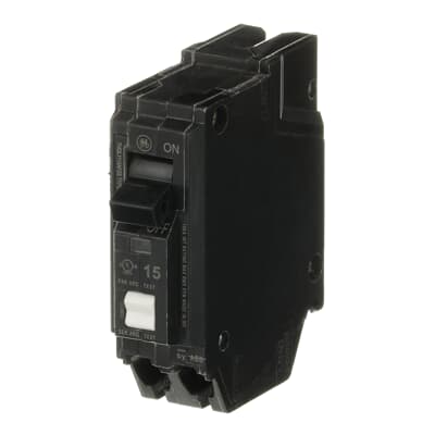 General Electric THQL1115AF2S Circuit Breaker | 240V 15A 1P 10kA@240V Q-Line