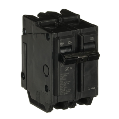 General Electric THQL22050 Circuit Breaker | 240V 50A 2P 10kA@240V Plug-In