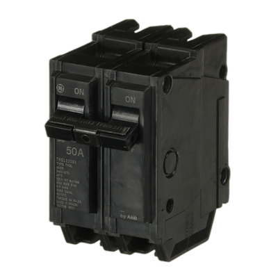 General Electric THQL22050 Circuit Breaker | 240V 50A 2P 10kA@240V Plug-In