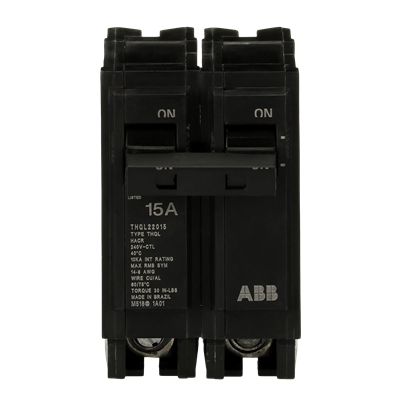 General Electric THQL22015 Circuit Breaker | 240V 15A 2P 10kA@240V Q-Line