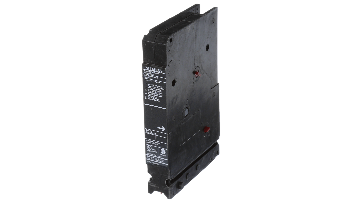 Siemens A01ED64B Circuit Breaker Auxiliary | ED HED HHED CED EM6B EMKB Sentron Series