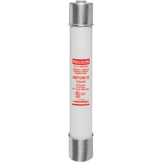 Mersen A055F1C0R0-15E Medium Voltage Fuse 5500V 15A CS-3 Series