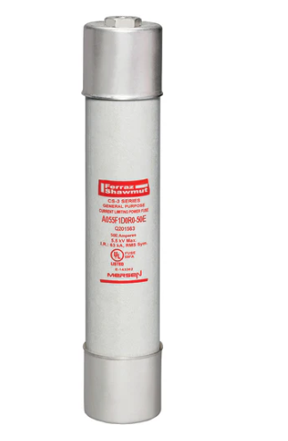 Mersen A055F1DSR0-175E Medium Voltage Fuse 5500V 175A 63kA@5.5kV CS-3 Series