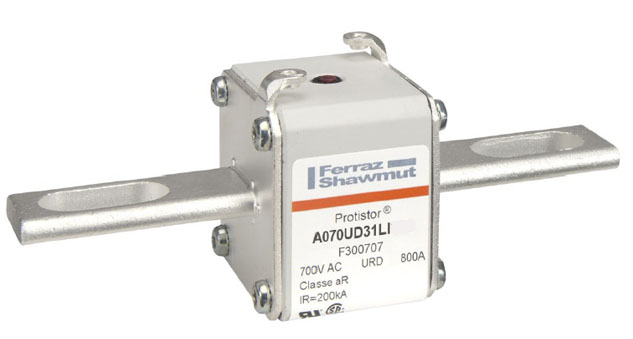 Mersen A070URD31LI0400 Fuse | 700V 400A 200kA@700V LI PSC Square Body
