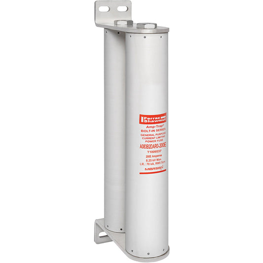Mersen A083B2DAR0-200E Medium Voltage Fuse 8250V 200A 50kA@8.25kV Amp-Trap Bolt-In Series