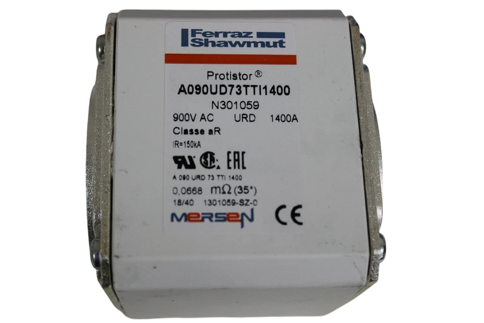 Mersen A090URD73TTI1400 Fuse | 900V 1400A SB PSC Square Body TTI