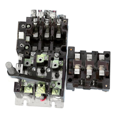 A10CN0 Cutler-Hammer NEMA Size 1 Non-Reversing Motor Starter, 27A 600V 3-Pole 120V Coil