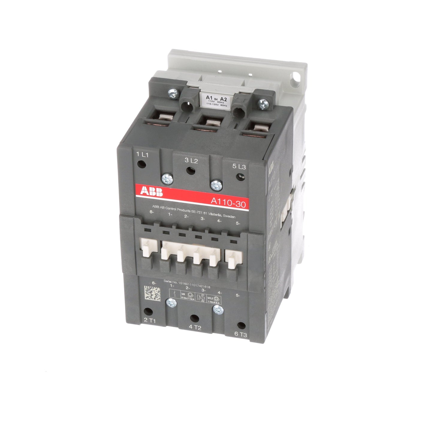ABB A110-30-11-84 Contactor | 3P 3PH 600V 110A 110V Coil A-Line