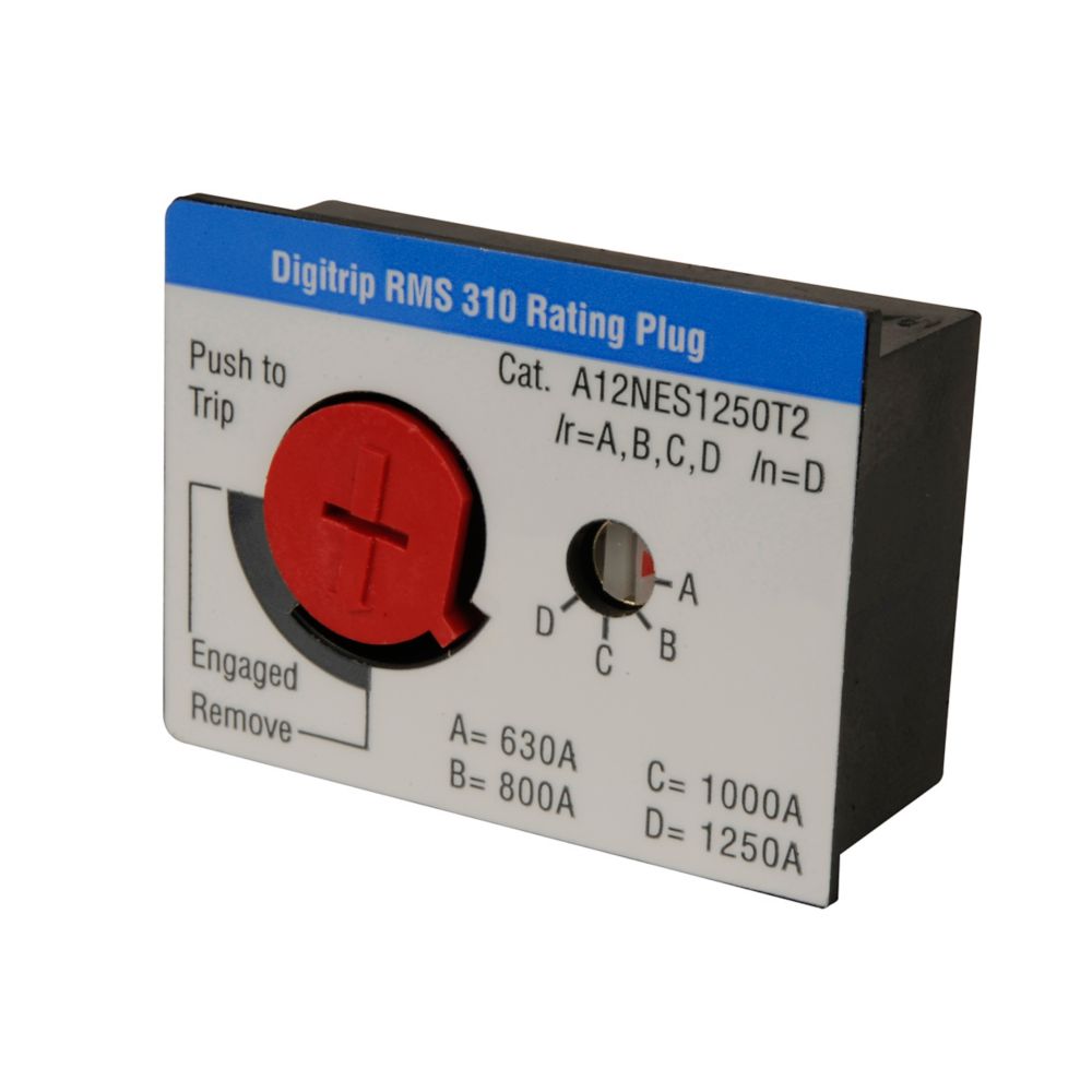 Cutler Hammer A12NES1250T2 Circuit Breaker Rating Plug | 630-1250A Series C