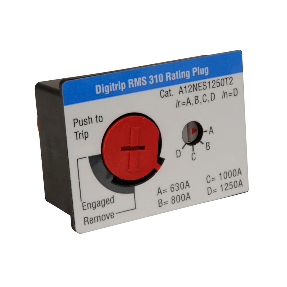 Cutler Hammer A12NES1250T2 Circuit Breaker Rating Plug | 630-1250A Series C
