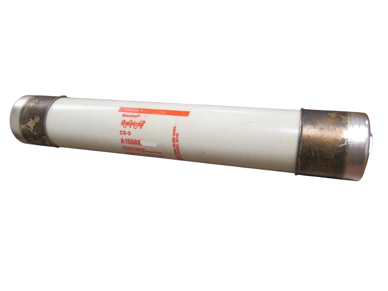 Mersen A1550X20E-1 Medium Voltage Fuse | 15500V 20A 50kA@15.5kV CS-3 Series