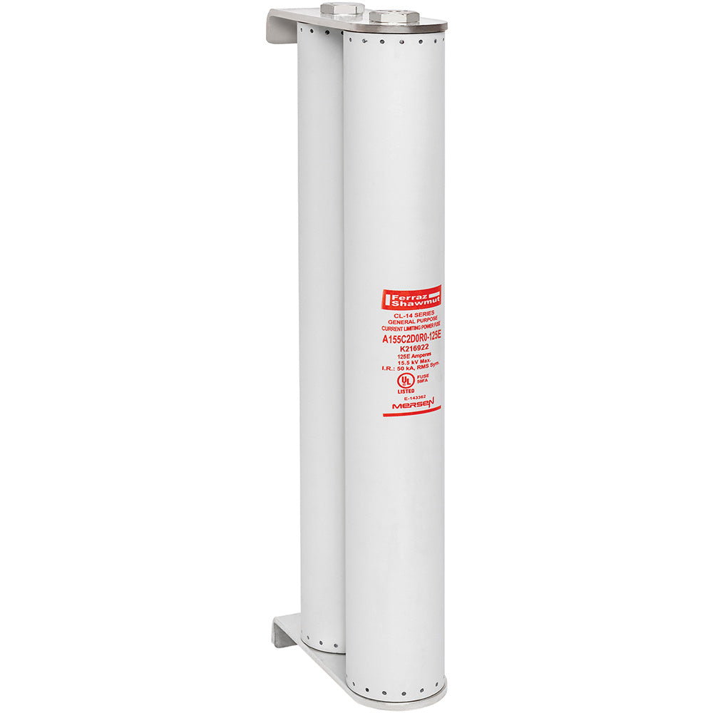 Mersen A155C2D0R0-125E Medium Voltage Fuse 15500V 125A 50kA@15.5kV CL-14 Series