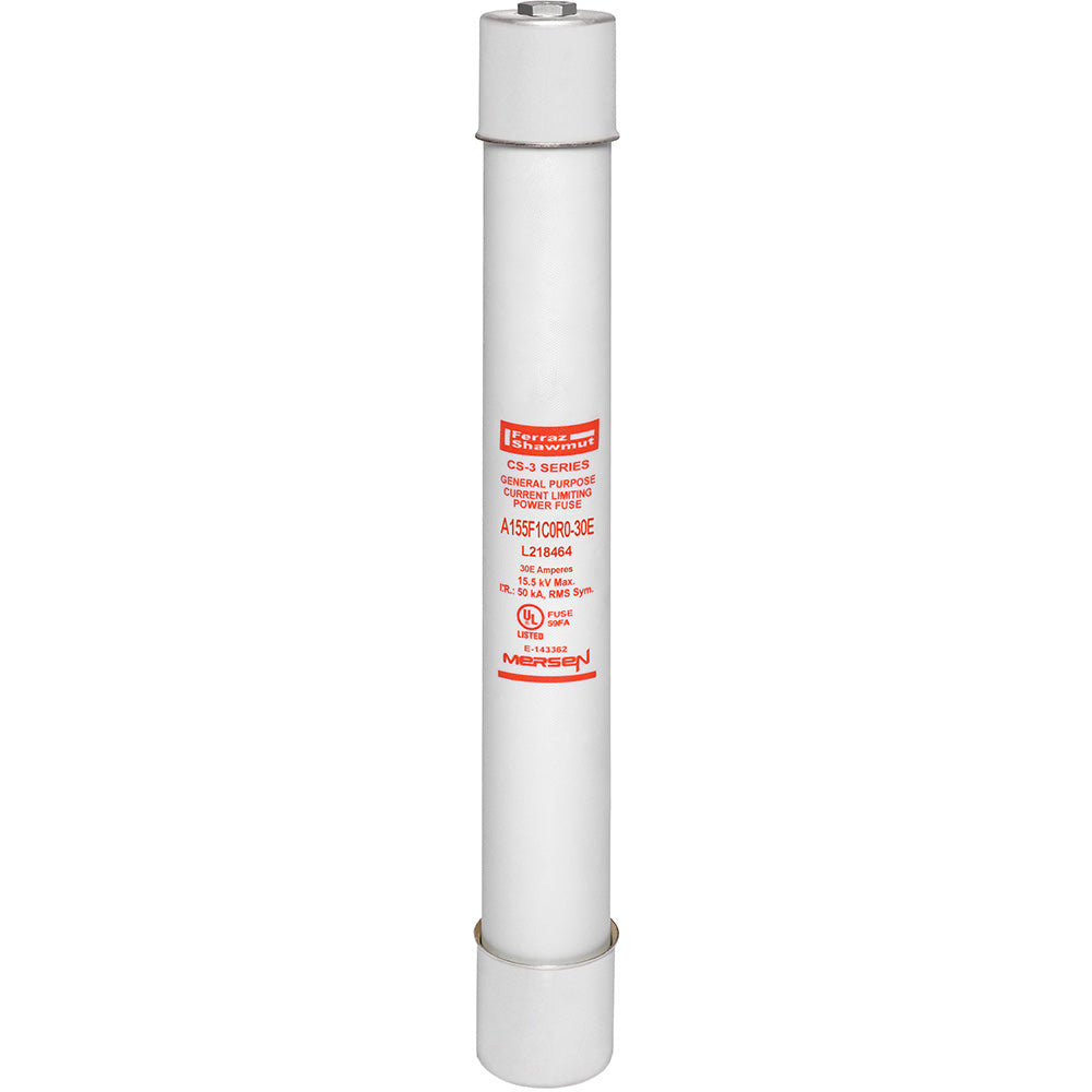 Mersen A155F1C0R0-30E Medium Voltage Fuse 15500V 30A 50kA@15.5kV CS-3 Series
