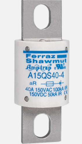 Ferraz Shawmut A15QS40-1 Fuse | 150V 40A 100kA@150V Amp-Trap