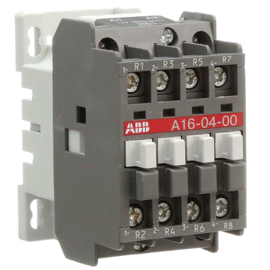 ABB A16-04-00-81 Contactor | 600V 30A 3P 4Pole 24VCoil A-Line