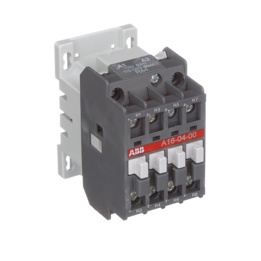 ABB A16-04-00-84 Contactor | 600V 30A 4P 110V Coil A-Line