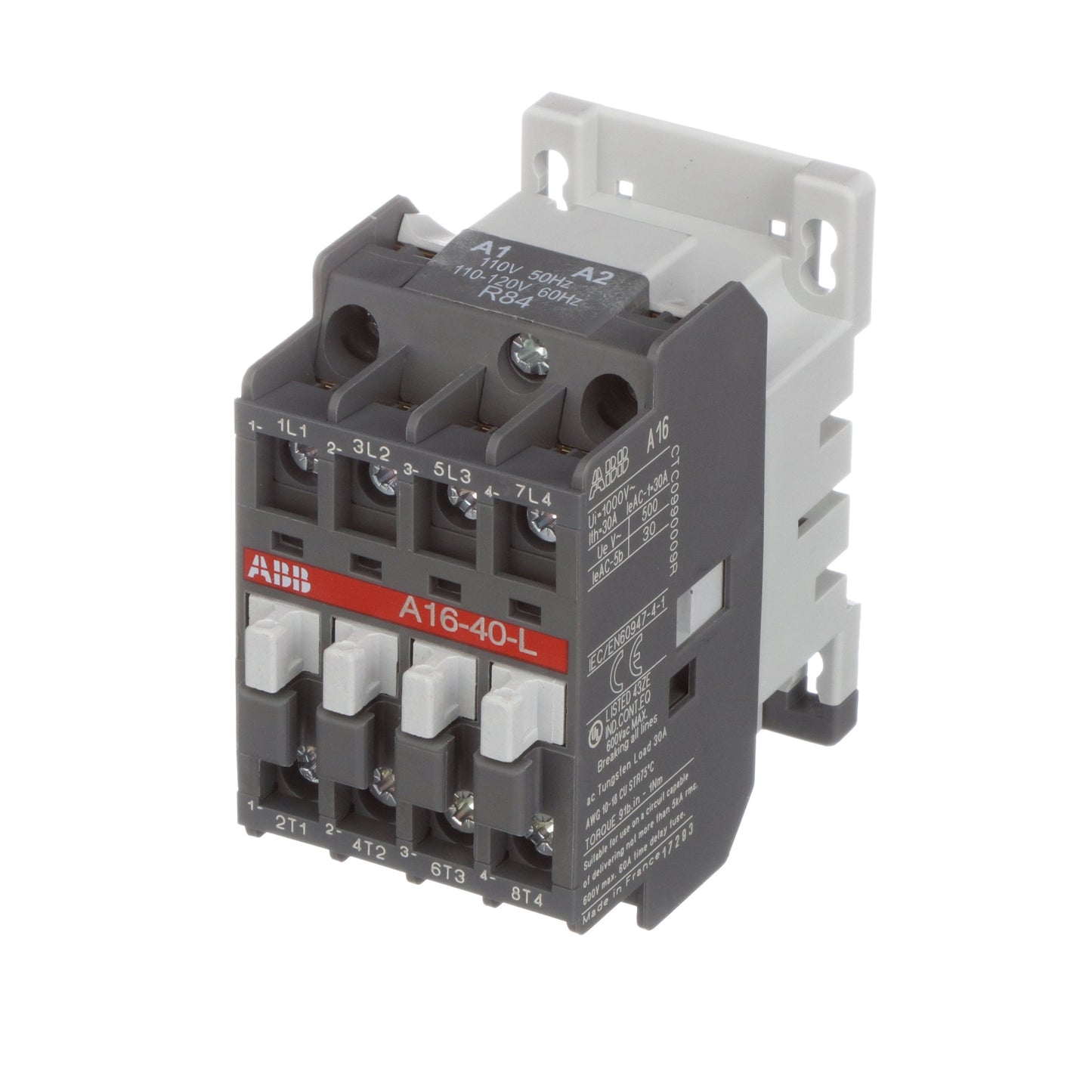 ABB A16-40L-00-84 Contactor | Motor Control