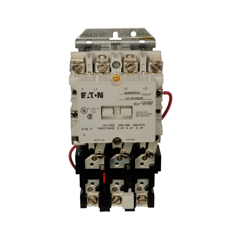 Cutler Hammer A200M0CB Motor Control | 600V 18A