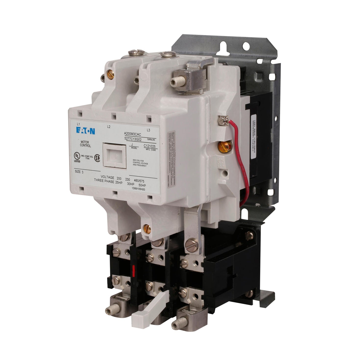 A200M3CW Cutler Hammer A200 Series Motor Starter 600V 90A 3 Pole Nema 3 240V Cloil - Essential Electric Supply